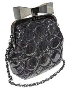 アンテプリマ ANTEPRIMA マルチポーチ チェーン リボン がま口