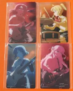 劇場総集編ぼっち・ざ・ろっく！ ムビチケ特典クリアカード4種　4枚セット