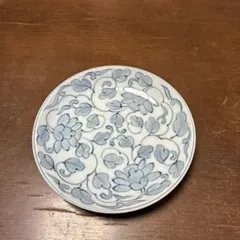 有田焼　藍染付　高峰　和皿　唐草　花文様　5枚セット