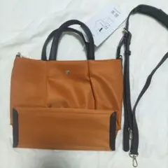 レガートラルゴ 2WAY ショルダーバッグ 肩楽 マスタードのサムネイル