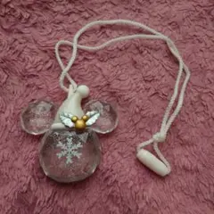 ミッキー型クリスタル飾り キラキラ ネックレスライト