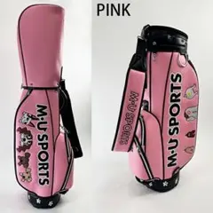 M・U SPORTS　MUスポーツ　レディース キャディバッグ　ゴルフバッグのサムネイル