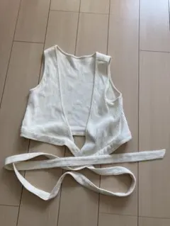【美品】CIAOPANIC チャオパニック オフホワイトのベストのサムネイル