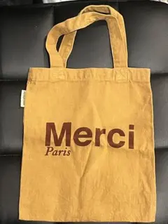 Merci Paris トートバッグ イエローのサムネイル