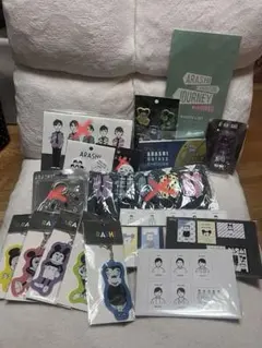 新品未開封】嵐 ラゲッジマーク キーホルダー 展覧会 大野 青 - メルカリ
