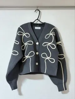 ADAM ET ROPÉ FEMME ラインニットカーディガン