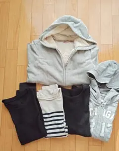 美品　男の子まとめ売り　150cm ロンT.パーカー