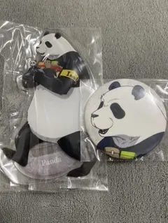 呪術廻戦０ パンダ 缶バッジ アクスタ セット