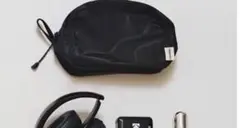 todayful Useful Sheer Pouch ブラックのサムネイル