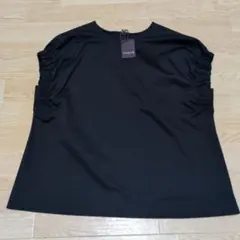 新品　マッキントッシュブラック ギャザー袖 Tシャツ サイズ38のサムネイル