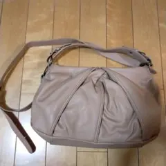 お値下げ MICHEL KLEIN ベージュ ショルダー ハンド バッグ