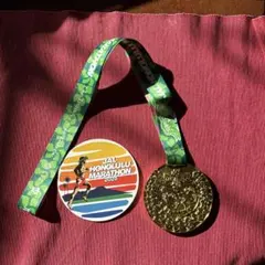 JALホノルルマラソン 2025 フィニッシャーメダル　ステッカー