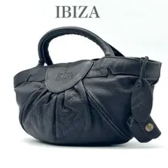 イビザ IBIZA ハンドバッグ レザーバッグ 革 ヴィンテージ チャーム付