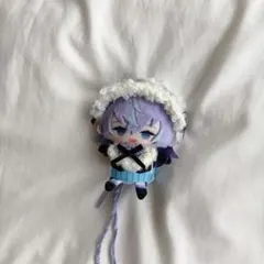 にじぱぺっと ヘッドドレス ぬい服 スタイ 紫