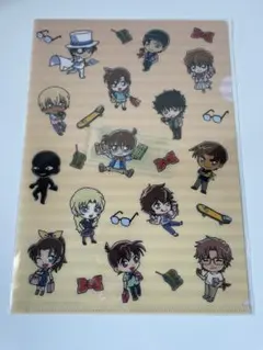 名探偵コナン　コナンランド　クリアファイル　ミニキャラver.