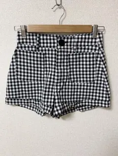 ZARA ザラ ギンガムチェック ショートパンツのサムネイル