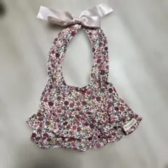 haruulala 花柄 フリル スタイ リボン付きのサムネイル