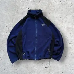 【90s】USA規格THE NORTH FACE フリースジャケット　刺繍ロゴ