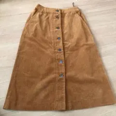 ユニクロ　コーデュロイスカート