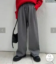 チャオパニックティピー　新作紐付イージースラックス