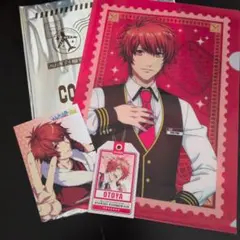 うたの☆プリンスさまっ♪　一十木音也　クリアファイル　カード　３点セット