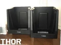 新品/2個set★THORソー★スタッキングシェルフコンテナー20L 黒ブラック