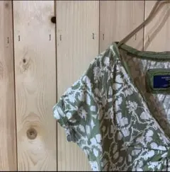 AE1282 AMERICAN EAGLE VネックＴシャツ グリーンのサムネイル
