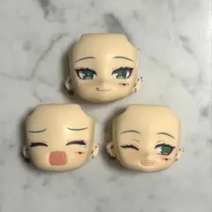 ねんどろいど どーる用 初音ミク3種 ペロリ 微笑み あくび 泣き 顔パーツ
