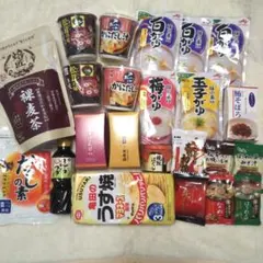 新品 食品まとめ売り 味噌汁 お吸い物 鮭フレーク おかゆ お茶 だし 海苔のサムネイル