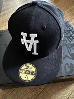 LA 逆ロゴ New Era 59FIFTY 7 3/8