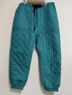 Xlarge キルティングパンツ ターコイズ