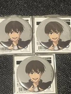 アニメーション呪術廻戦展 ランダム缶バッジ 懐玉・玉折 灰原 雄×3