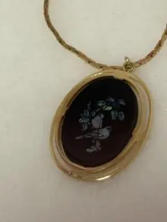 カメオ CAMEO ペンダントトップ 2WAY ヴィンテージ ネックレス 美品 