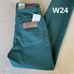 新品未使用 YANUK ヤヌーク ハイウエスト ANNETTE ストレッチパンツ