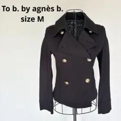 To b. by agnès b. テーラードジャケット ブラック Mサイズ