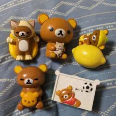 マクドナルドハッピーセット　リラックマ 　おもちゃ 5体セット