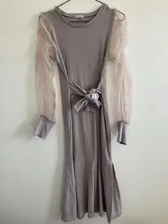 シースルーマーメイドワンピース