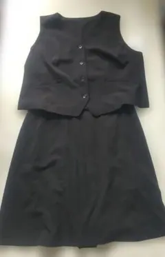ちい様専用です。事務服　ベスト、スカートセット　5L以上