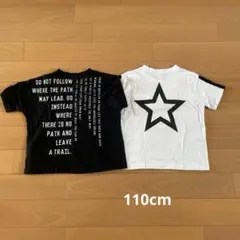 110cm 半袖　Tシャツ　2枚のサムネイル