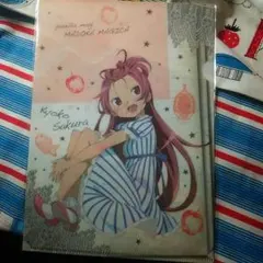 魔法少女まどか☆マギカ ローソン限定クリアファイル 佐倉杏子