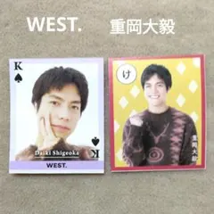 TVLIFE 新春超特大号リバーシブルピンナップ 切り抜き 重岡大毅 2枚