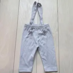 未使用　サロペット　80 ライトブルー