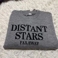 INGNI グレー Distant Stars トレーナー