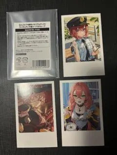 にじさんじ にじストア4周年メモリアルグッズ ランダムチェキ風カード