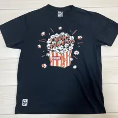 CHUMS ポップコーンTシャツ Sサイズ ブラック