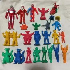 昭和レトロ　当時物　怪獣消しゴム　ソフビ　まとめ売り