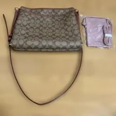 ☆値下げ☆coach(コーチ)のショルダーバッグ　おまけ付き