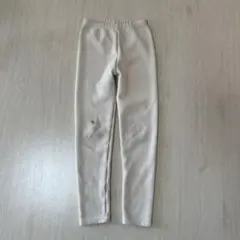 キッズスパッツ ホワイト色 サイズ135
