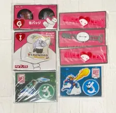 ベイマックス happyくじ ダイカットステッカー ラバーコレクション 缶バッジ