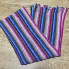 27 ポールスミス　マフラー　レインボー　アルテア　レディース　ストライプ